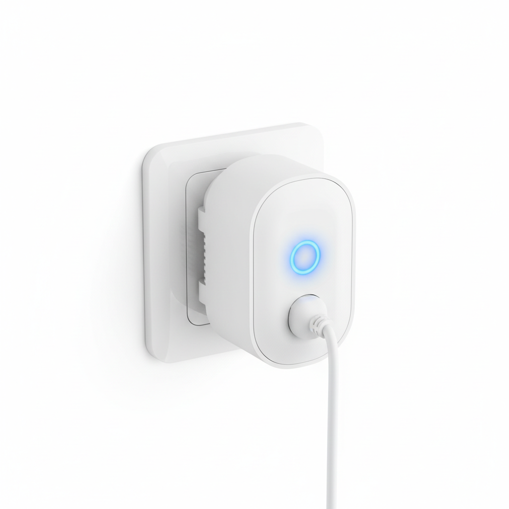 WiFi Range Extender 300Mbps plug-in signal booster white