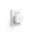 Smart WiFi Plug white compact design with LED indicator